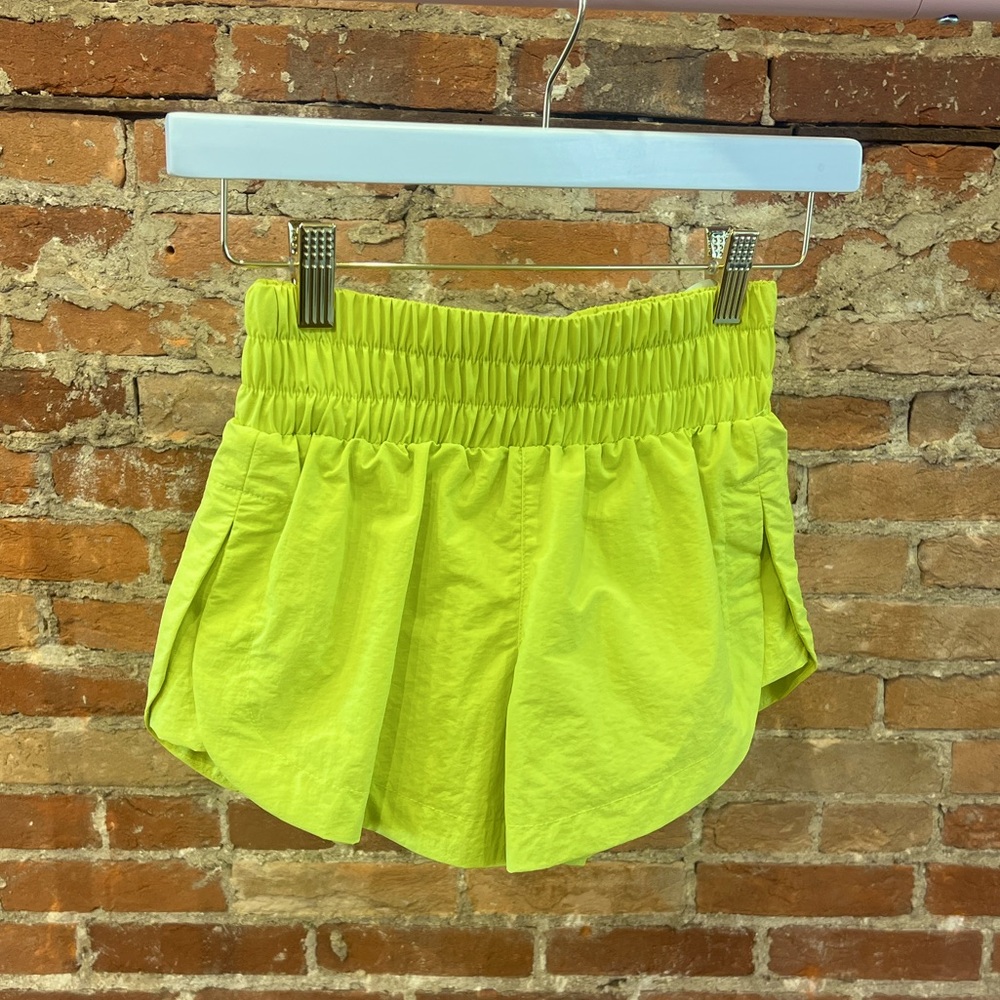 Habitual Girl Lime Green Athletic Short